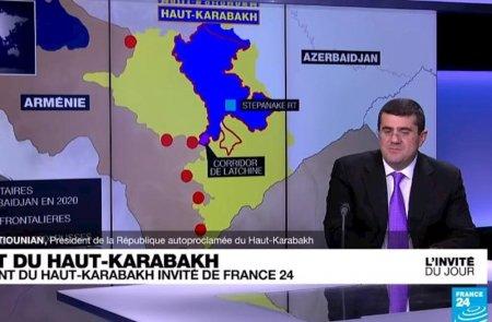 “France 24” Arayiki “Dağlıq Qarabağ”ın “prezidenti” kimi təqdim etdi