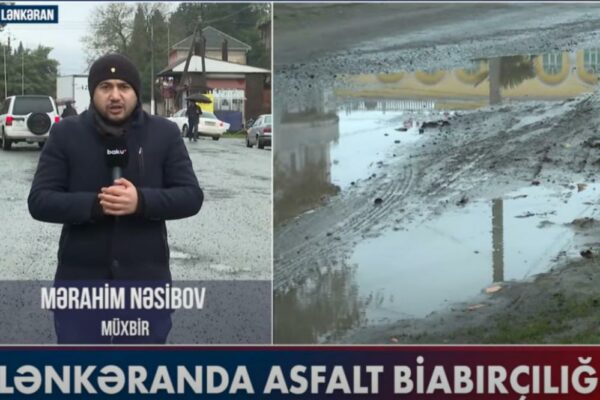 Lənkəranda asfalt biabırçılığı