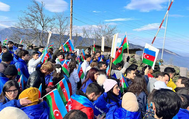 Laçın yolundakı aksiyanın 3-cü günündən… – Fotolar+Canlı