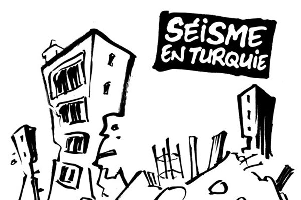 “Charlie Hebdo”dan dəhşətli zəlzələyə biabırçı reaksiya – Foto