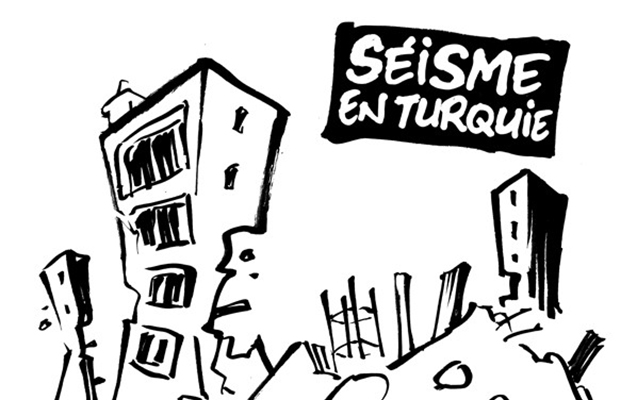 “Charlie Hebdo”dan dəhşətli zəlzələyə biabırçı reaksiya – Foto