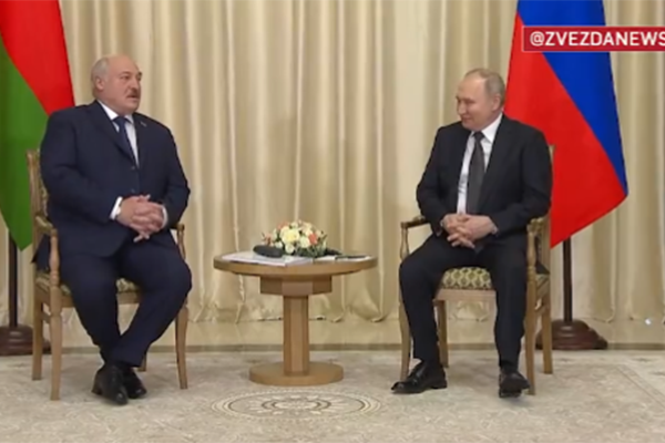 Lukaşenko ilə Putin arasında maraqlı dialoq – Video