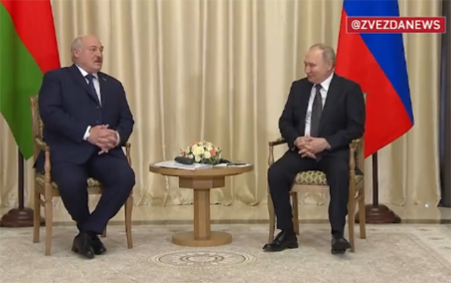 Lukaşenko ilə Putin arasında maraqlı dialoq – Video