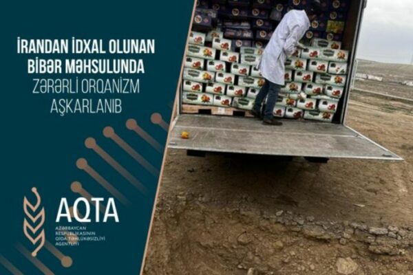 İrandan Azərbaycana gətirilən 5 ton bibər yararsız çıxıb