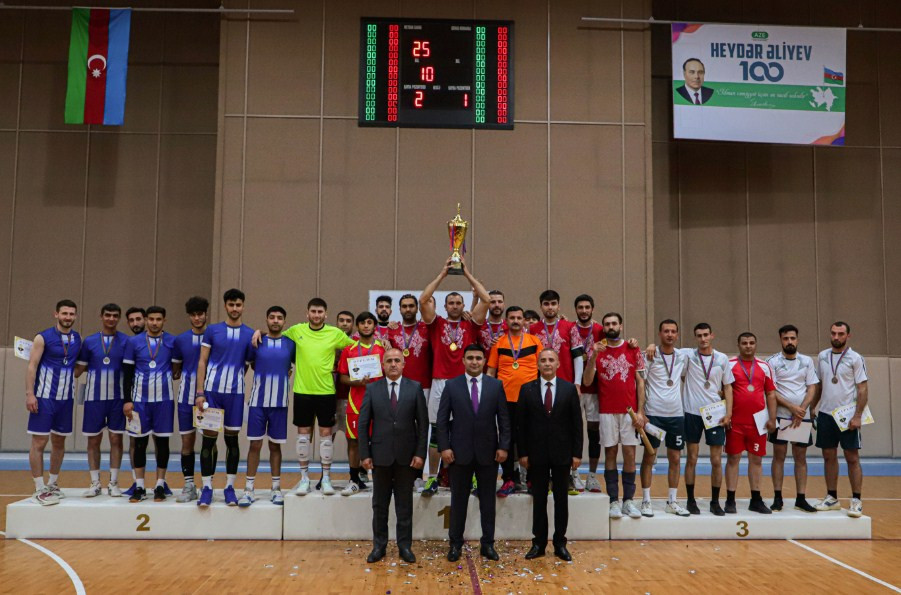 Naxçıvanda keçirilən voleybol turnirinin qalibləri bəlli olub