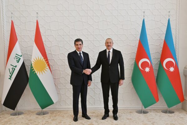 Prezident Bərzani ilə görüşdü
