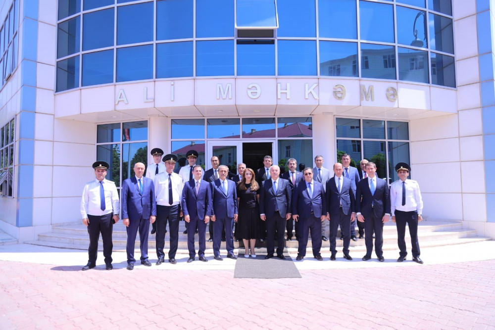 Türkiyənin Ali Məhkəməsinin sədri və Ali Məhkəmənin Baş prokurorunun Naxçıvana səfəri başa çatıb