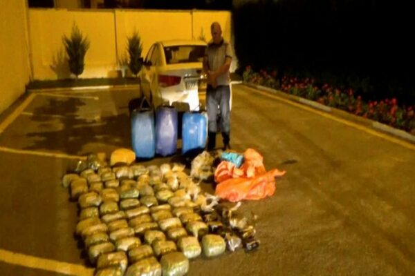 İrandan Azərbaycana 93 kiloqram narkotik gətirən daha bir nəfər saxlanılıb