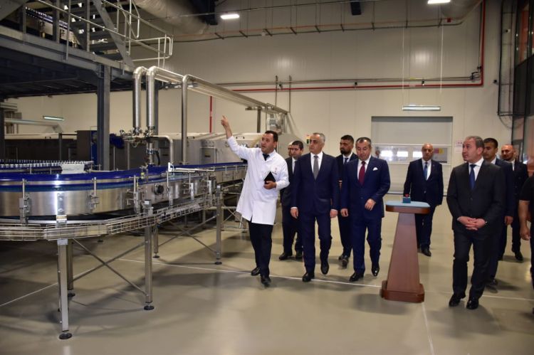 Naxçıvanda enerji və sərinləşdirici içkilər zavodu açılıb