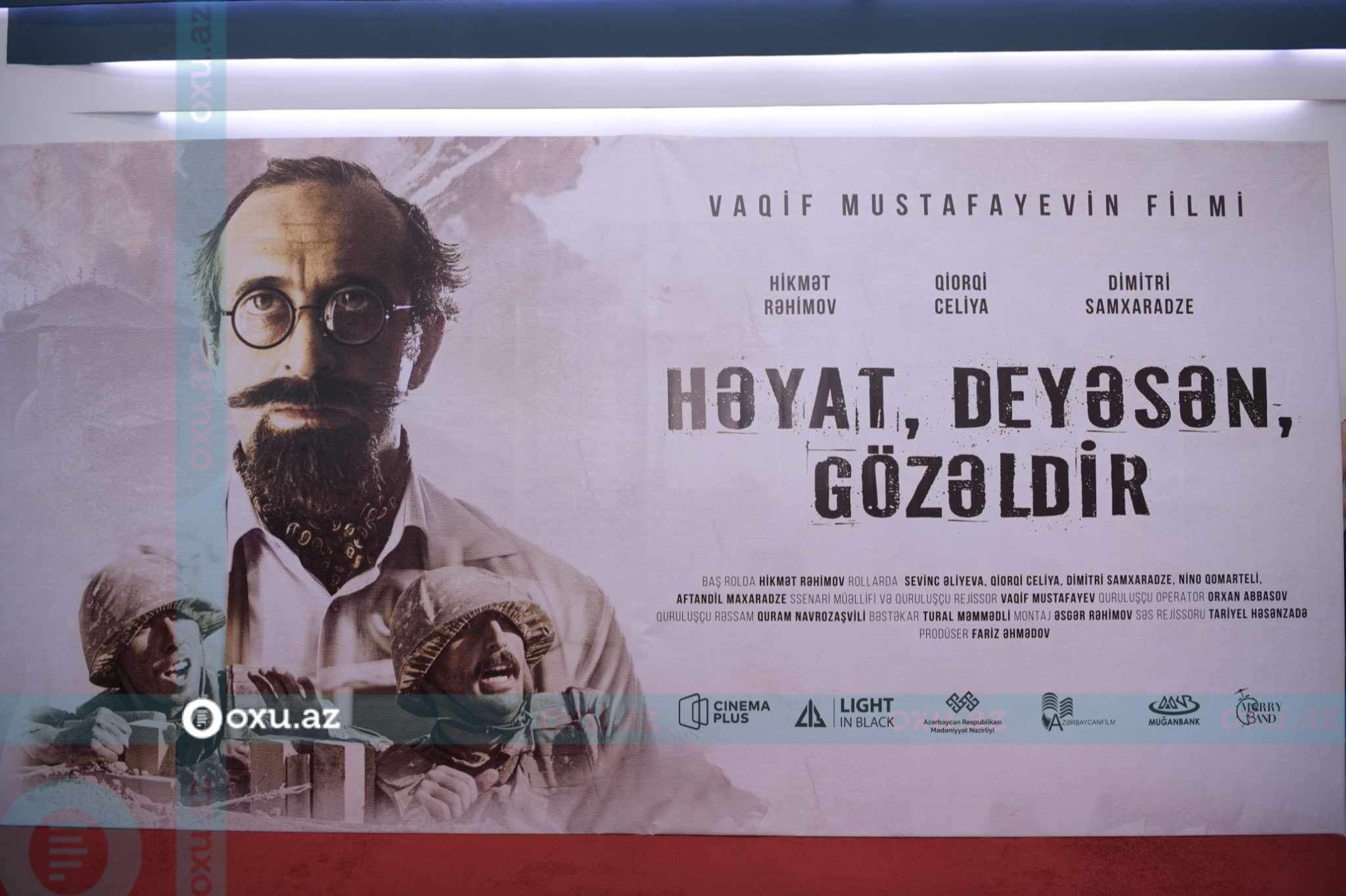 “CinemaPlus”da “Həyat, deyəsən, gözəldir” filminin qala gecəsi keçirildi