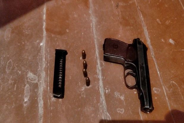 Maştağa sakinindən “Makarov” markalı tapança aşkarlanıb