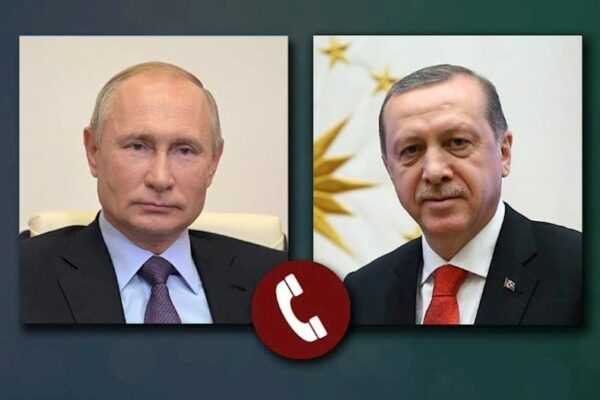 Ərdoğan və Putin İsrail və Fələstin gərginliyini müzakirə etdilər