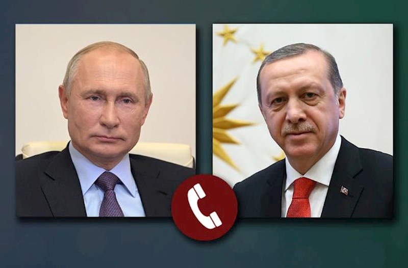 Ərdoğan və Putin İsrail və Fələstin gərginliyini müzakirə etdilər