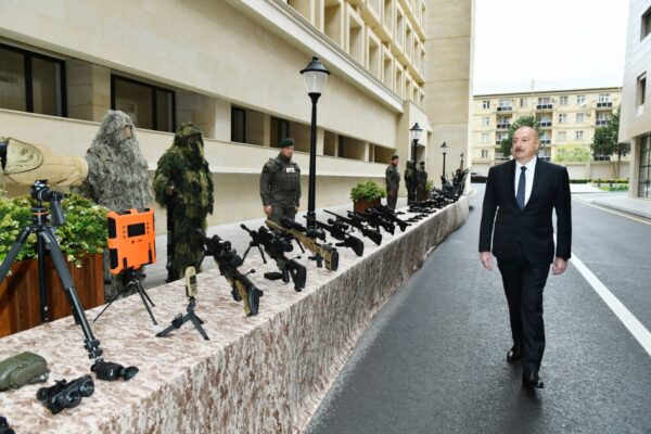 İlham Əliyev DTX-nin yeni inzibati binalarının açılışına qatılıb