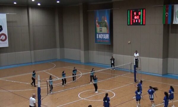 Naxçıvanda Zəfər Gününə həsr olunan voleybol yarışına yekun vurulub