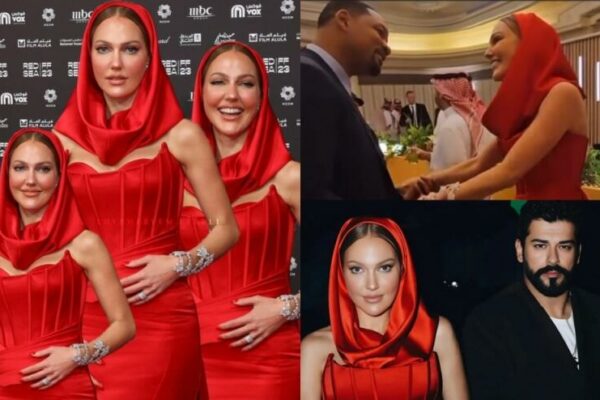 Məryəm Üzərli Uill Smit və Burak Özçivitlə bir arada – FOTO