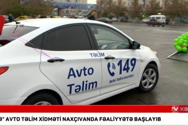 Naxçıvanda ilk dəfə “149” avto təlim qaynar xətt xidməti fəaliyyətə başlayıb