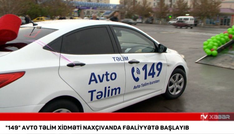 Naxçıvanda ilk dəfə “149” avto təlim qaynar xətt xidməti fəaliyyətə başlayıb