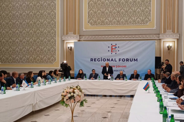 Naxçıvanda Azərbaycan Milli QHT Forumunun regional forumu keçirilir