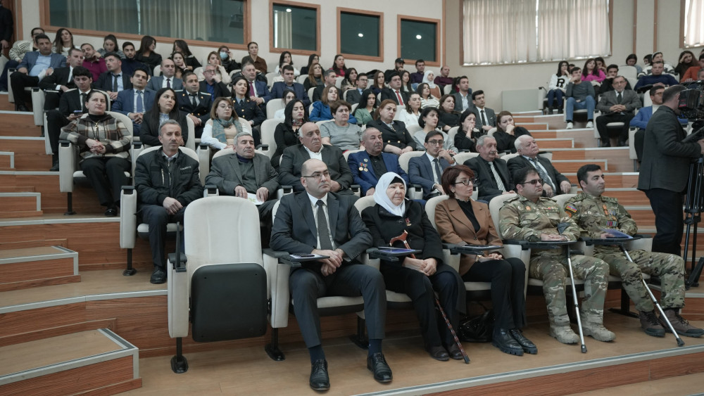 “Naxçıvan” Universitetində tədbir: “Sədərəkdən Şuşaya” – FOTO