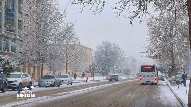 Naxçıvan Dövlət Yol Polisi qarlı hava şəraiti ilə əlaqədar sürücülərə müraciət edib