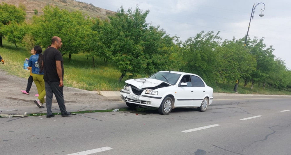 Naxçıvanda yol qəzası olub, xəsarət alan var