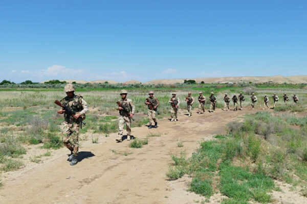 Daxili Qoşunların Naxçıvanda yerləşən hərbi birləşməsinin şəxsi heyəti səhra çıxışlarına cəlb edilib