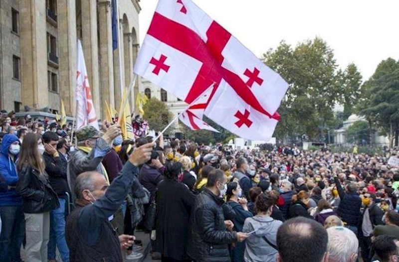 Gürcüstanda 121 təşkilat qalmaqallı qanuna Konstitusiya Məhkəməsində etiraz edəcək