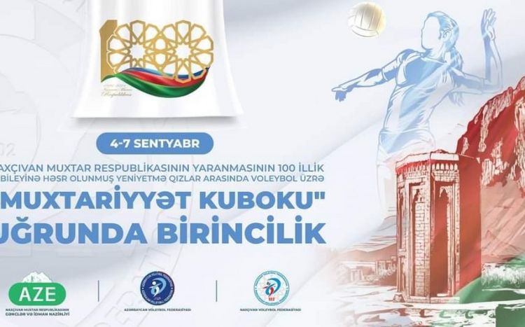 Voleybol üzrə “Muxtariyyət kuboku” uğrunda birincilik keçiriləcək