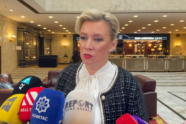 Mariya Zaxarova Cənubi Qafqaz ölkələrini regionda sabitliyin pozulmasına imkan verməməyə çağırıb