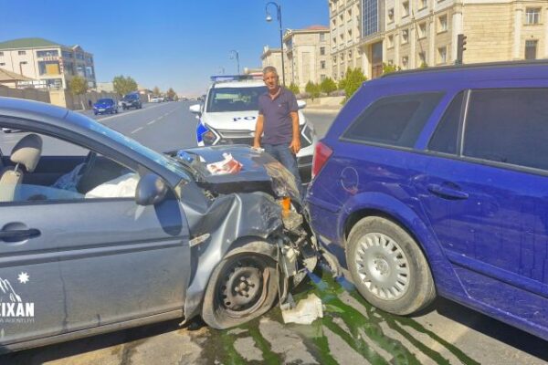 Naxçıvanda yol qəzasında 2 nəfər xəsarət alıb