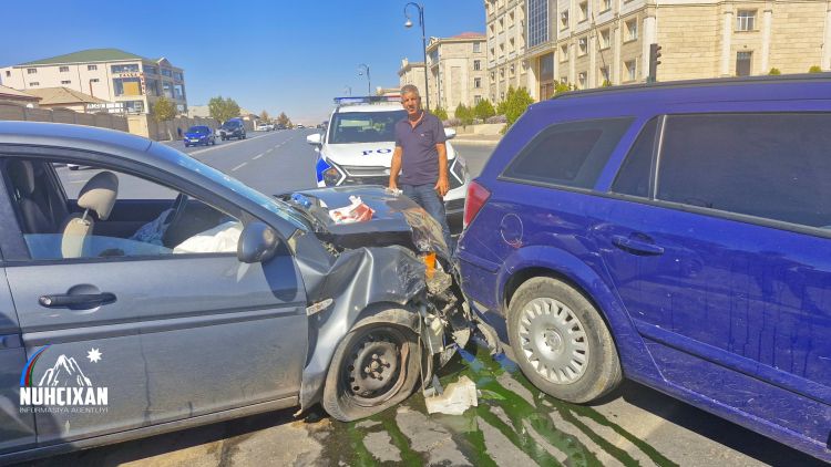 Naxçıvanda yol qəzasında 2 nəfər xəsarət alıb