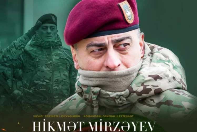 İkinci Qarabağ Müharibəsi qəhrəmanı general-polkovnik rütbəsinə layiq görülüb