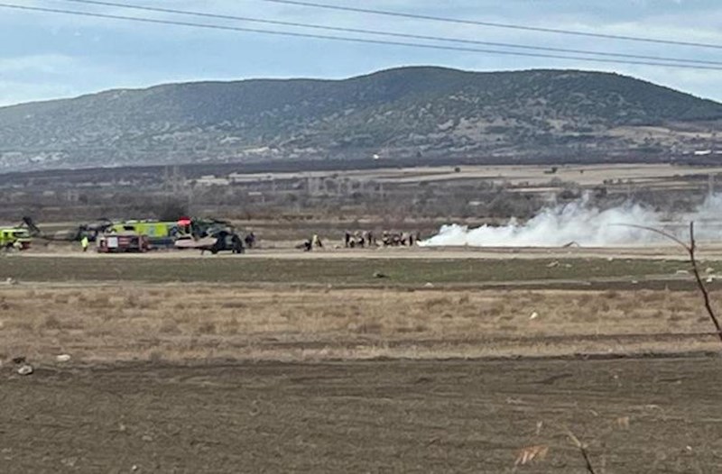 Türkiyədə hərbi helikopter qəzaya uğradı – 5 şəhid var