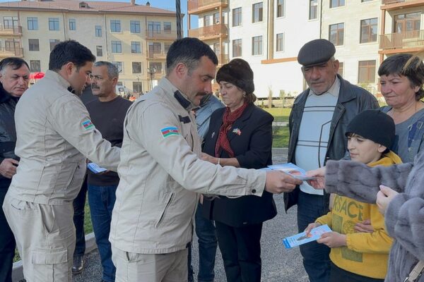 Cəbrayıl şəhərində 39 ailəyə mənzillərin açarları təqdim edilib