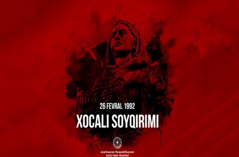 XİN Xocalı soyqırımının 33-cü ildönümü ilə bağlı bəyanat yayıb