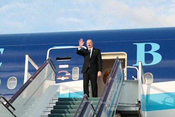 Prezident İlham Əliyev Çinə gedib