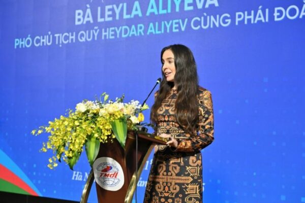 Heydər Əliyev Fondunun vitse-prezidenti Leyla Əliyeva Vyetnama səfər edib