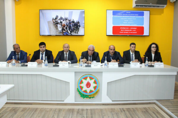 Culfa rayonunda yerləşən “Gülüstan” qum-çınqıl yatağı üzrə hərrac keçirilib – FOTO