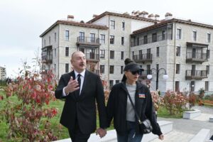 Prezident və xanımı Şuşada bir sıra açılışlar etdi