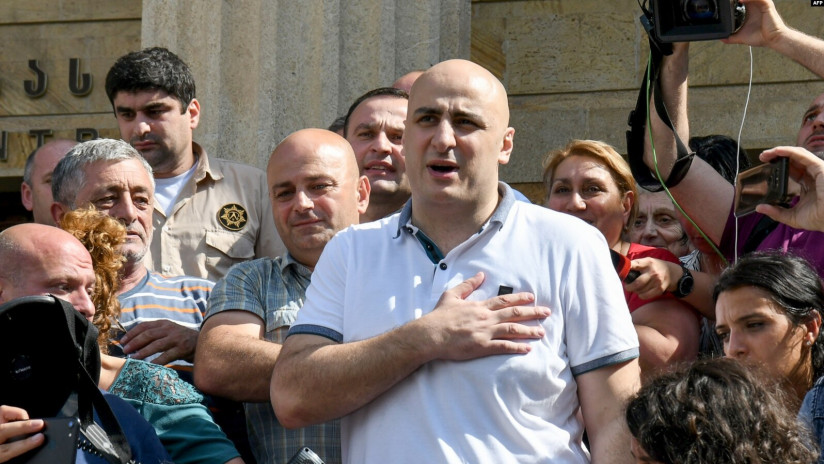 Gürcüstanda 10 gündə 2-ci müxalifət lideri həbs olunub