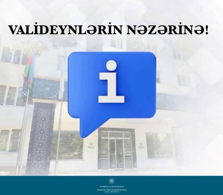 Naxçıvanda birinci siniflərinə rus bölməsi üzrə müsahibəyə yazılma prosesinə start verildi