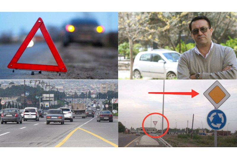 Yeni tikilən binalar, nişanlar, butulka effektli yollar — Qəzaların səbəbləri açıqlandı (Foto)