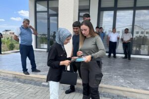 Köç karvanı Kəngərliyə çatıb, açarlar təqdim edilib