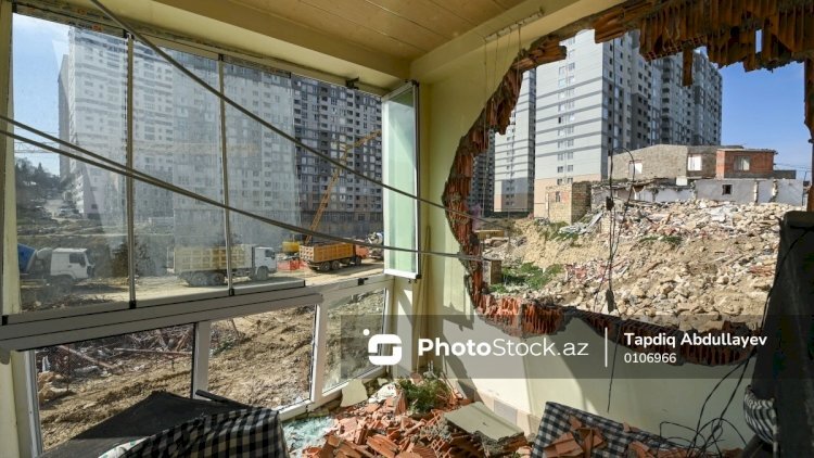 “Melissa Group”un vətəndaşın başına uçurduğu ev sökülür