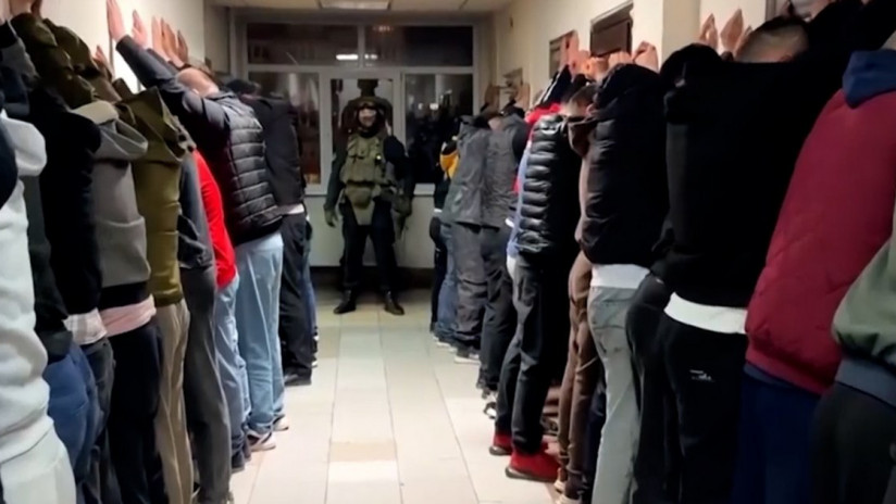 Moskvada “qanunsuz miqrant” reydlərində 500-dən çox şəxs saxlanılıb