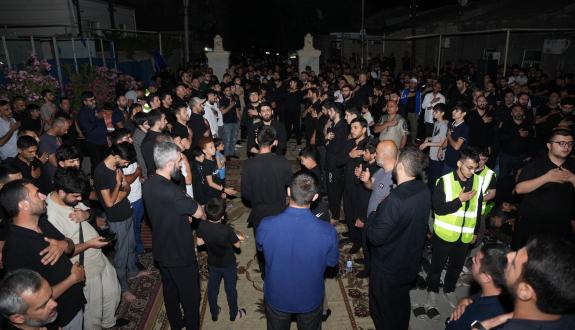 “İmam Ümmət” məscidində İmam Hüseynə (ə) əza məclisləri davam edir