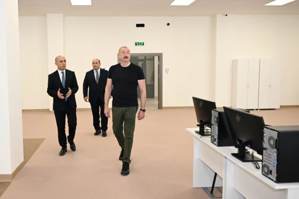 Ağdam şəhər 1 nömrəli tam orta məktəbin binasının açılışı olub – Fotolar