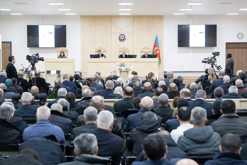 Ermənistanın hücumları nəticəsində yaralanmış şəxslər məhkəmədə ifadə verdi