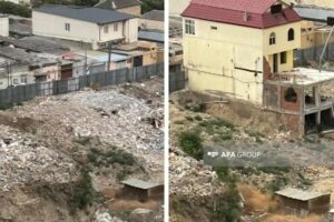Alatavadakı qalmaqallı mülk söküldü – Razılığa gəldilər